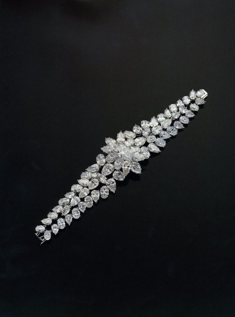 The Ortman Diamond Bracelet: A Stunning Statement of Elegance - Sold