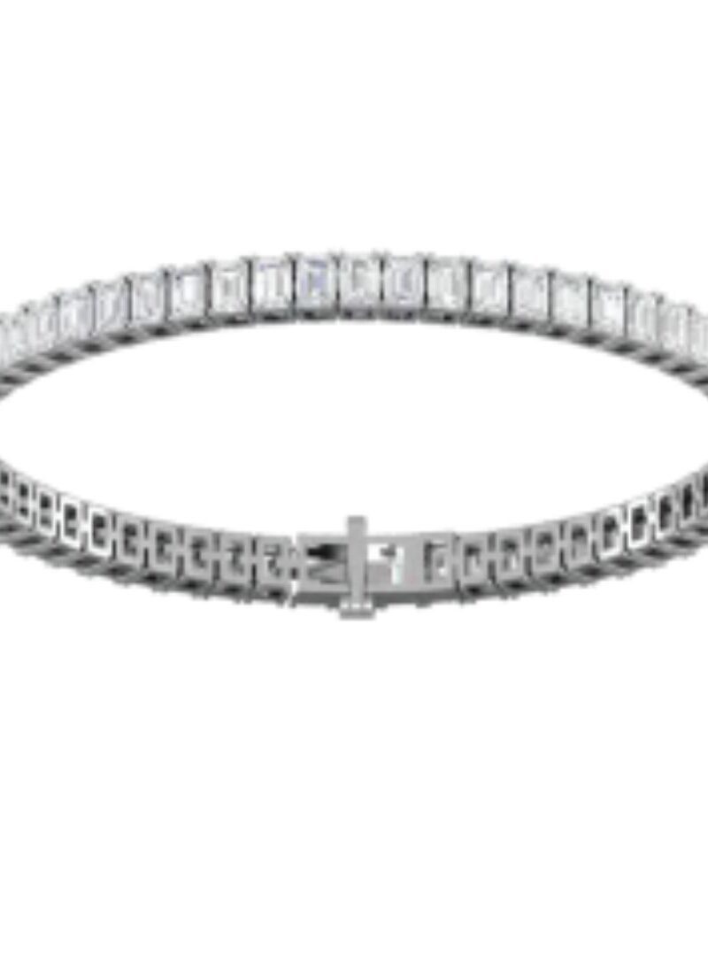 EMERALD CUT NORTH - SOUTH BRACELET
