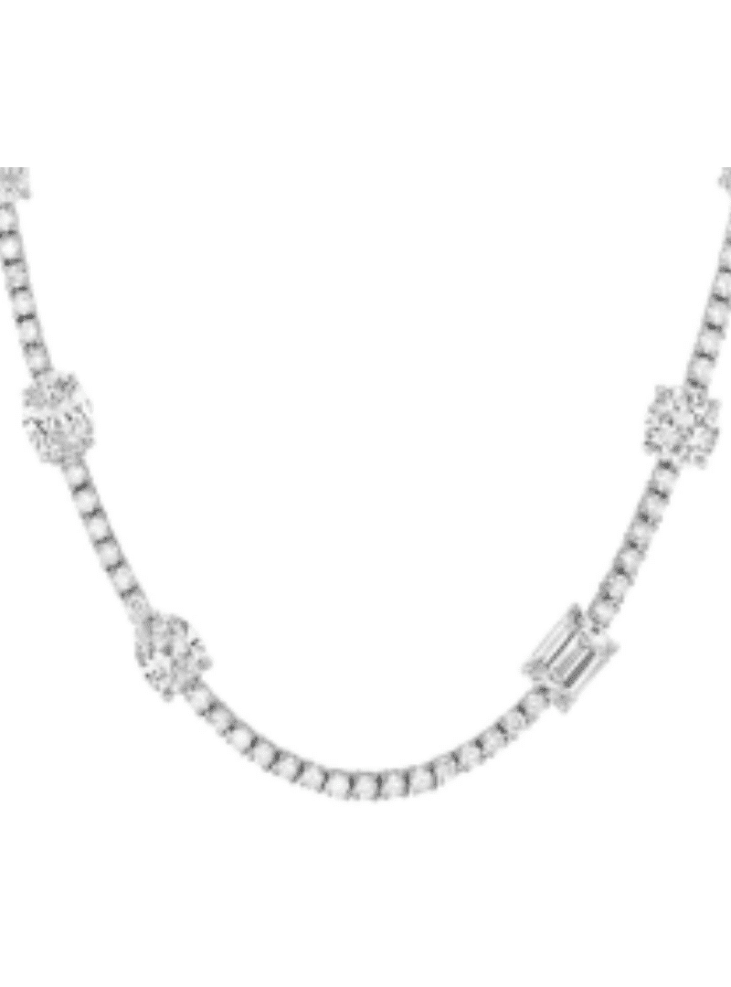 MULTI - SHAPE STRAIGTH LINE NECKLACE