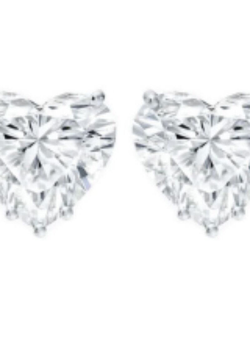 SHAPED DIAMOND STUD EARRINGS