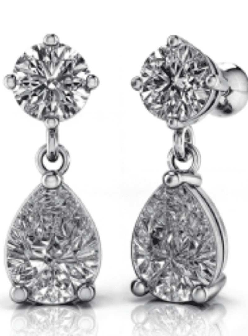 PEAR DROP EARRINGS